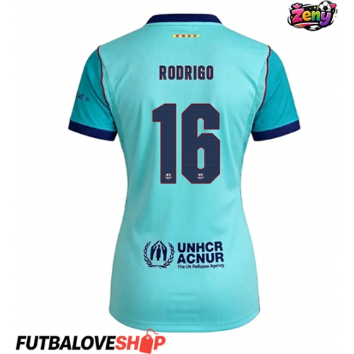 Dres Barcelona Rodri Hernandez #16 Tretina pre Ženy 2026-27 Krátky Rukáv